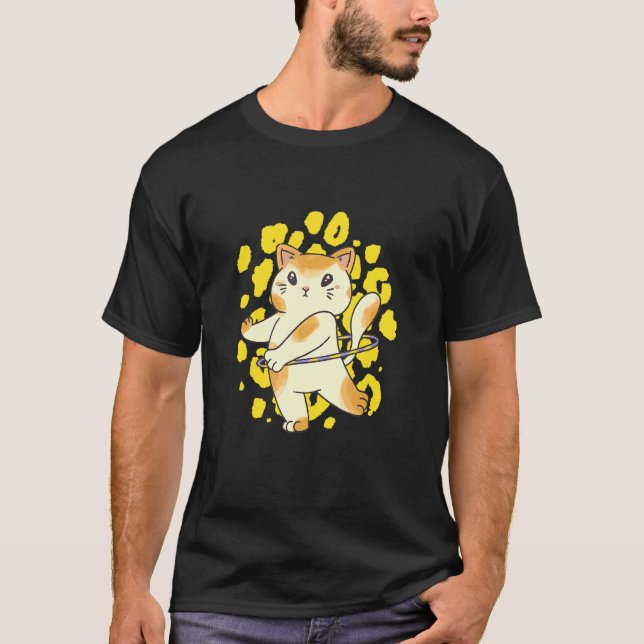 Camiseta Gata Hula (Frente)