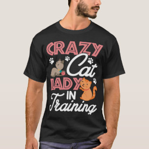 Camiseta Gata Louca na Formação de Mulheres Gatinhas