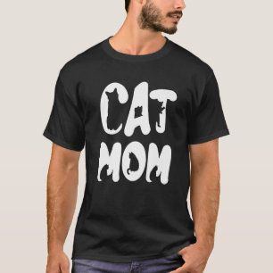 Camiseta Gata Mãe Proprietária Mulher Design Kitten Rapar