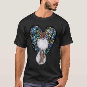 Camiseta Gata Maine Coon calico diluído  4