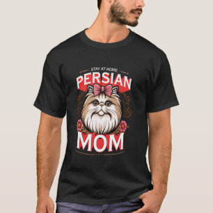 Camiseta Gata Mamãe PERSERKATZEN MÃE Gata Persa Mamãe Mulhe