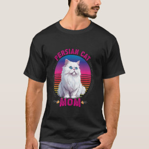 Camiseta Gata Mamãe PERSERKATZEN MÃE Gata Persa Mulheres 