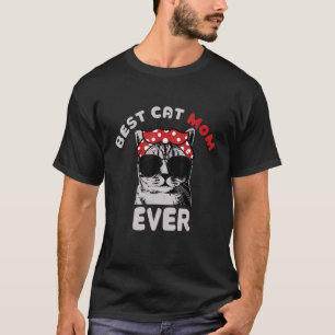 Camiseta Gata Melhor Gata Mãe Já Mia com minha Gata para Mu