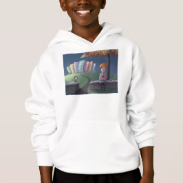 Camiseta Gata no parque Hoodie