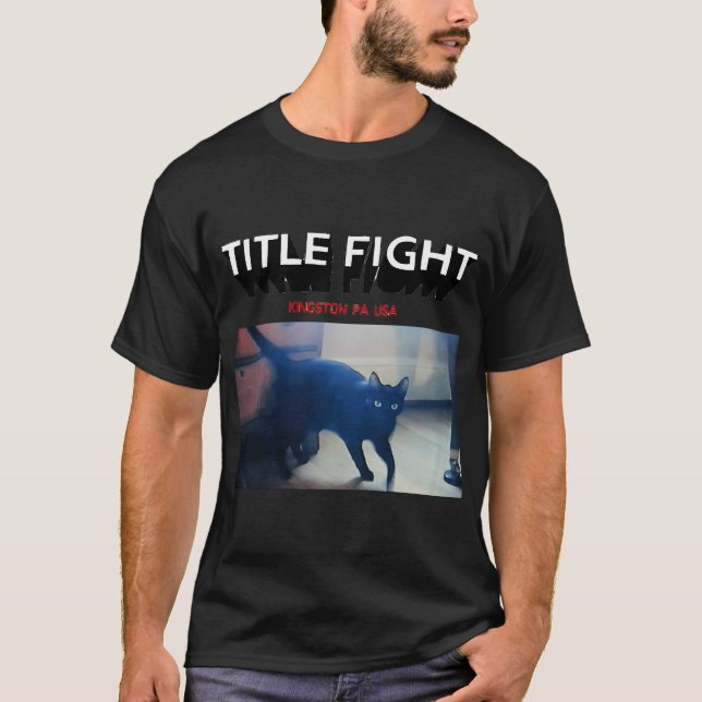 Camiseta Gata Preta (Frente)