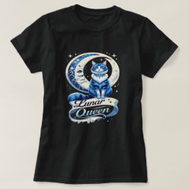 Camiseta Gata Rainha Lunar