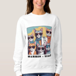 Camiseta Gata sem filhos, senhorita, senhoras de gatos sem