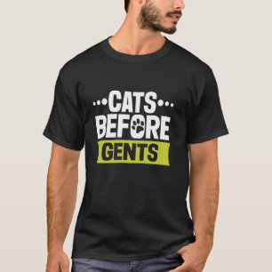 Camiseta Gatas Antes dos Cavalheiros Mãe de Gato