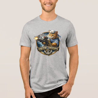 Camiseta Gatas Fuzileiras.