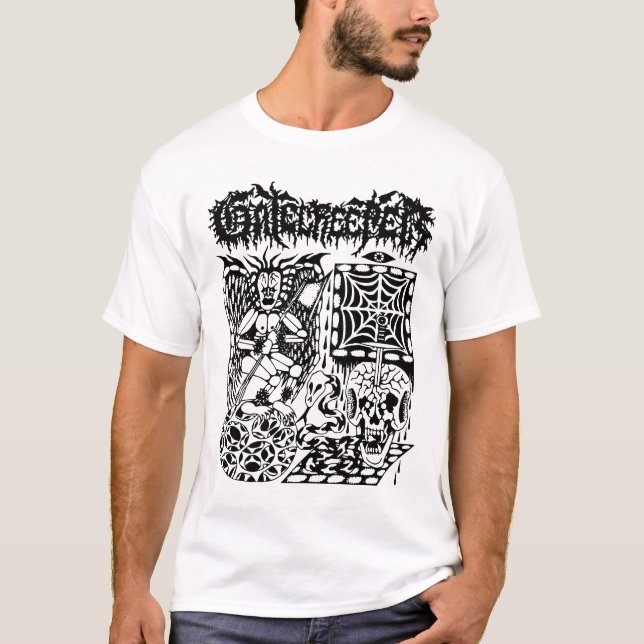 Camiseta gatecreeper - Death Maze (preto) (Frente)