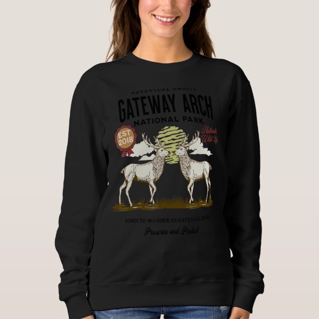 Camiseta Gateway Arch National Park (Frente)