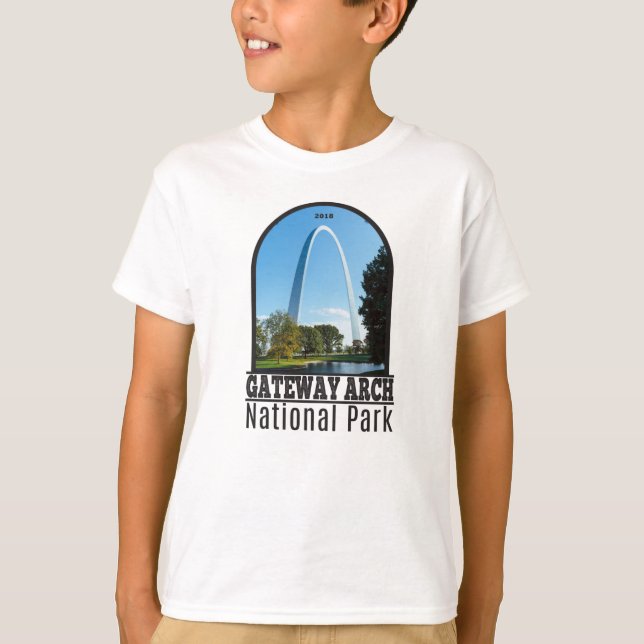 Camiseta Gateway Arch National Park Missouri (Frente)