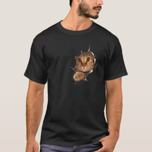 Camiseta Gatinha doce, lata, gata e gata, dama de gato
