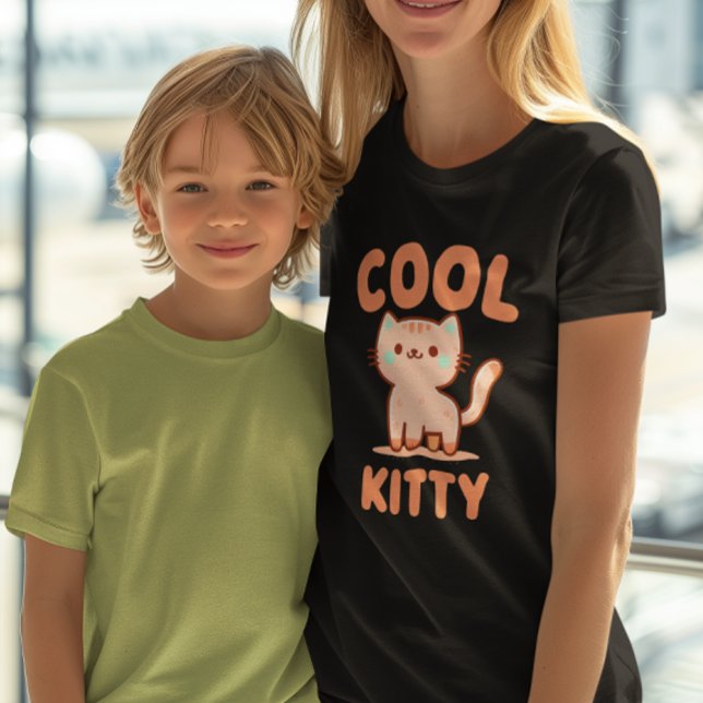 Camiseta Gatinha Legal (Cool Kitty T-Shirt)