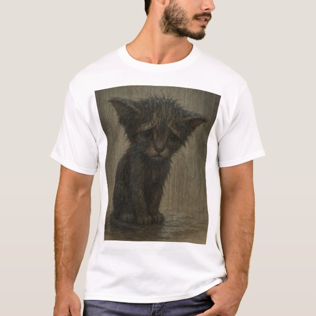 Camiseta gatinho (Frente)
