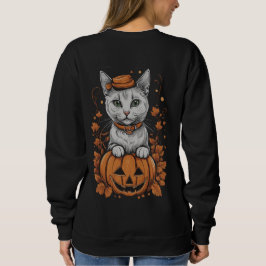 Camiseta Gatinho 6 de Halloween, Jack-o-lanterno, presente,