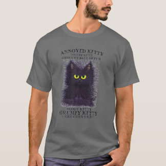 Camiseta Gatinho Arruinado Tocando Gatinho Gruchy Ball Moo