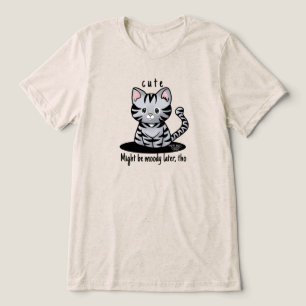 Camiseta Gatinho Atigrado Fofo