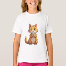 Gatinho Bebendo Café