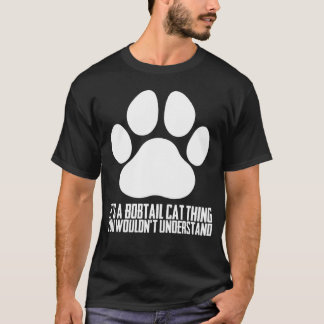 Camiseta Gatinho Bobtail  Mãe Bobtail  Pai Bobtail  3