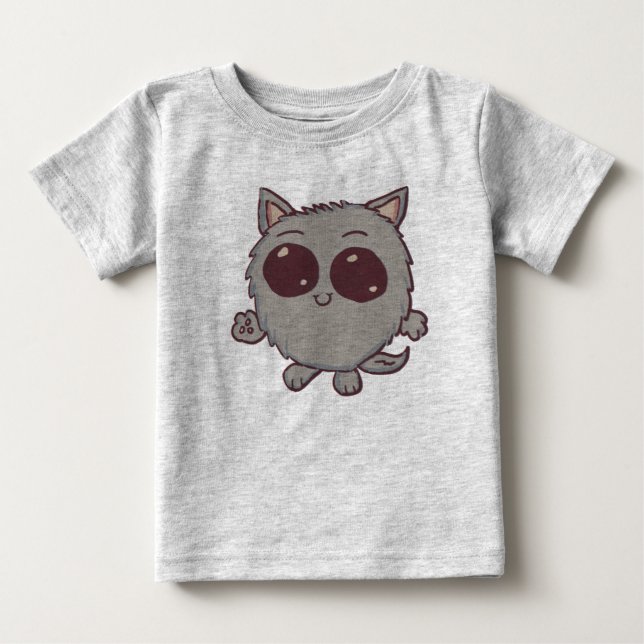Camiseta Gatinho Chibi (Frente)