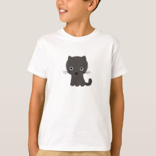 Camiseta Gatinho Cinza