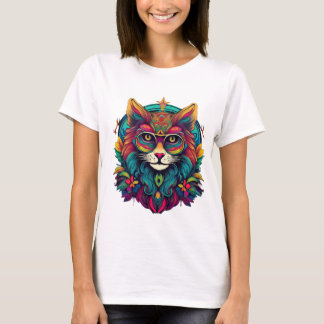 Camiseta Gatinho cósmico