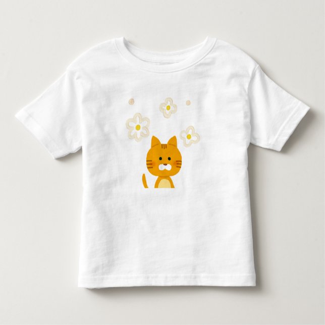Camiseta Gatinho curioso (Frente)