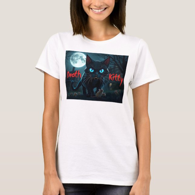 Camiseta Gatinho da morte (Frente)