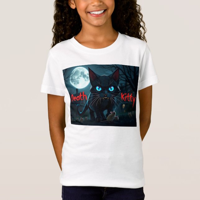 Camiseta Gatinho da morte (Frente)