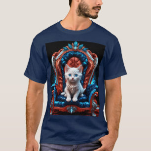 Camiseta Gatinho da Princesa Patriótica