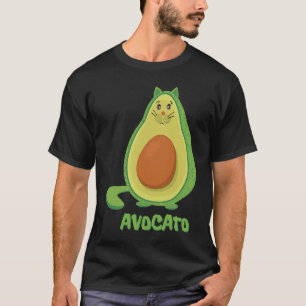 Camiseta Gatinho de Avocato Cat Avocado Avogato Aogato Birt