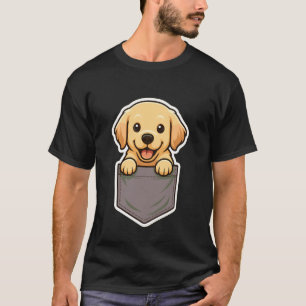 Camiseta Gatinho de Bolso Gato Malhado Kitty Fofo Espiando 