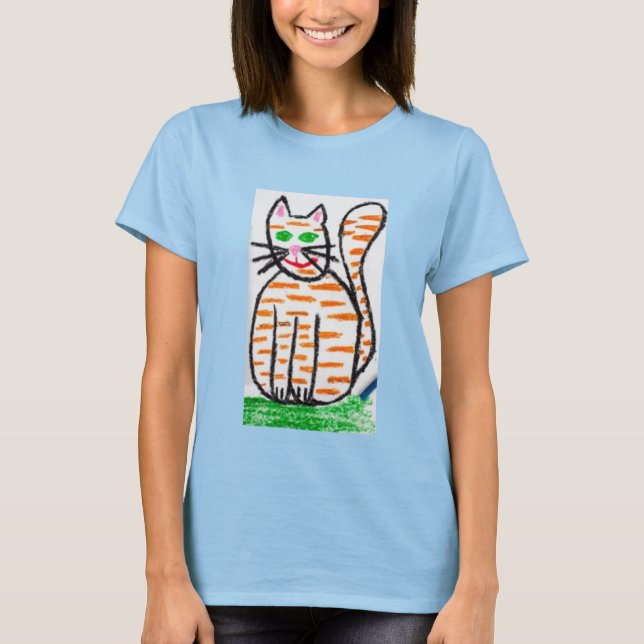 Camiseta Gatinho de Bridget (Frente)
