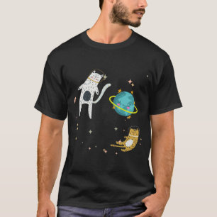 Camiseta Gatinho de espaço