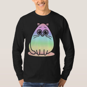Camiseta Gatinho De Gato Bonito Para Mulheres Meninas