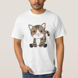Camiseta Gatinho De Gato Fellnase Animais Doces Crianças Ga