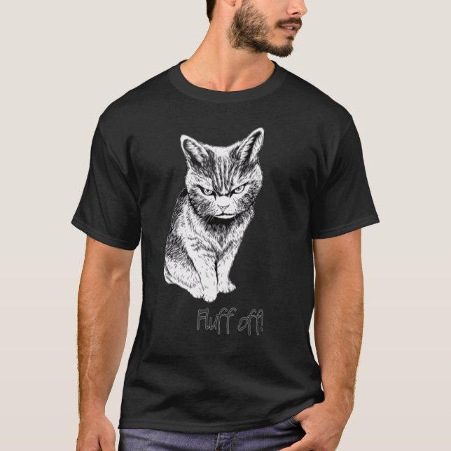 Camiseta Gatinho de Gato Fofo Ca (Frente)