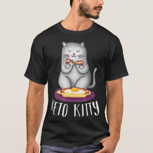 Camiseta Gatinho de Keto Ketogênico para Ela