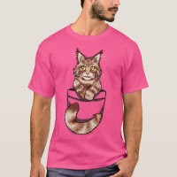 Gatinho de Maine Coone de Bolso