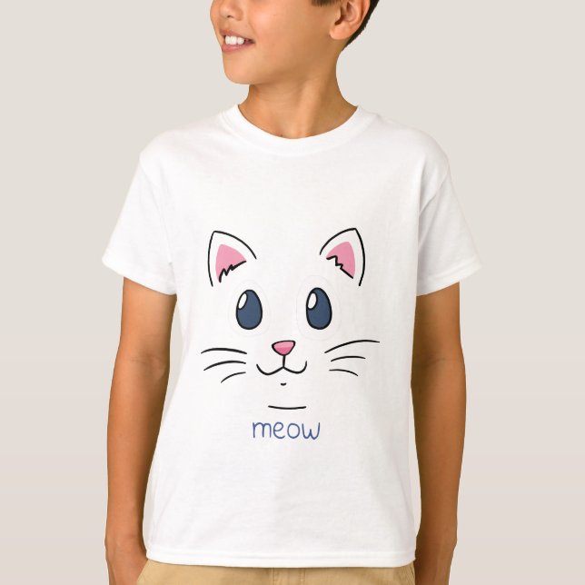 Camiseta Gatinho de Meow (Frente)