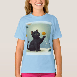 Camiseta Gatinho de Natal!