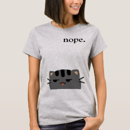 Camiseta Gatinho de Nope