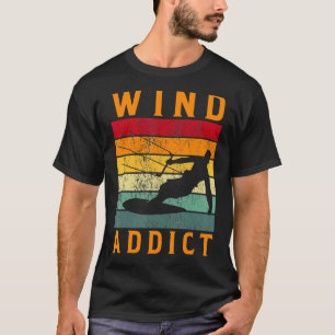 Camiseta Gatinho de surfe do Wind Addict Kite Surfing
