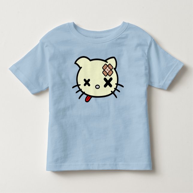 Camiseta Gatinho doente (Frente)