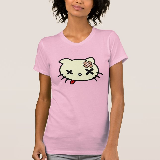 Camiseta Gatinho doente (Frente)