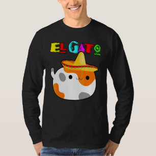 Camiseta Gatinho El Gato Calico Cinco De Mayo Latino