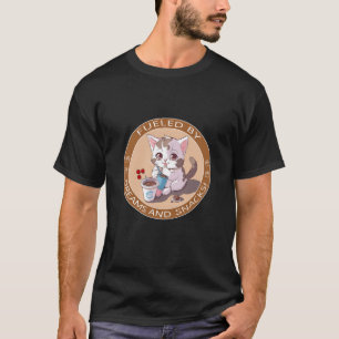Camiseta gatinho engraçado