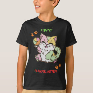 Camiseta Gatinho Engraçado
