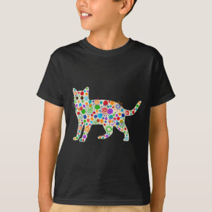 Camiseta Gatinho Engraçado Adora Bolinhas Feliz Dia Ponto G